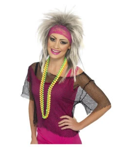 Schwarzes Netz T-Shirt