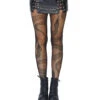 Netzstrumpfhose Mit Schlangenmotiv