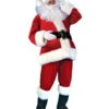 Samt Weihnachtsmann Kostüm DLX -FaschingFreude Verkäufe nikolaus kostuem weihnachtsmann kostuem santa claus kostuem santa claus costume 16377 01