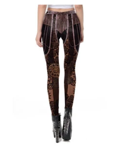 Steampunk Leggings Ocultica -FaschingFreude Verkäufe ocultica steampunk leggings steampunk kostuemzubehoer steampunk outfit 53453 04