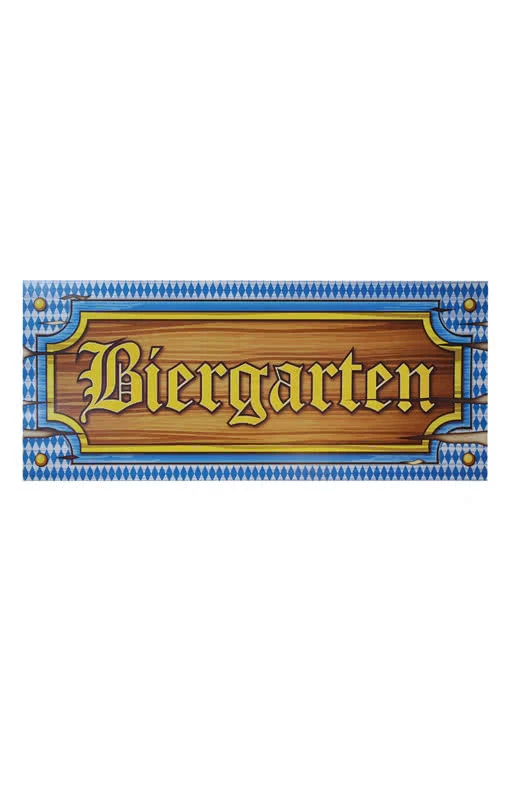 Bayerisches Biergarten-Banner 3 Bayerisches Biergarten-Banner