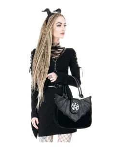 Fledermaus Handtasche Ominous -FaschingFreude Verkäufe ominous fledermaus handtasche ominous bat handbag gothic handtasche gothic purse 54549 06