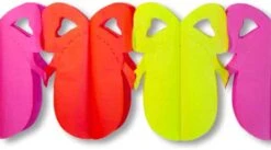 Osterei Girlande Pink Gelb Rot Klein