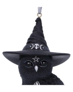 Owlocen Hexeneule Christbaumkugel 12cm -FaschingFreude Verkäufe owlocen hexeneule weihnachtskugel owlocen hanging ornament gothic weihnachtskollektion 51091 05