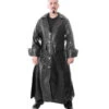 Piraten Gothic-Mantel Aus Kunstleder -FaschingFreude Verkäufe piraten kunstldermantel piraten mantel gothi piratenmantel 29482
