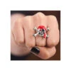 Seeräuber Totenkopf Ring -FaschingFreude Verkäufe piraten totenkopf ring halloween schmuck piratenring faschingsschmuck pirate skull ring 26720