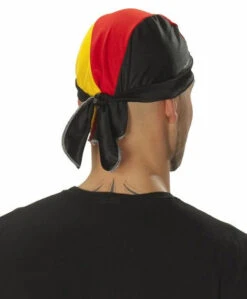 Piratentuch Deutschland -FaschingFreude Verkäufe piratentuch deutschland piraten bandana deutschlandfarben fanzubehoer fanartikel bandana rueckenansicht 19585