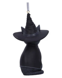 Purrah Hexenkatze Christbaumkugel 11cm -FaschingFreude Verkäufe purrah hexenkatze weihnachtskugel gothic christbaumkugel purrah witch cat hanging ornament 51092 03