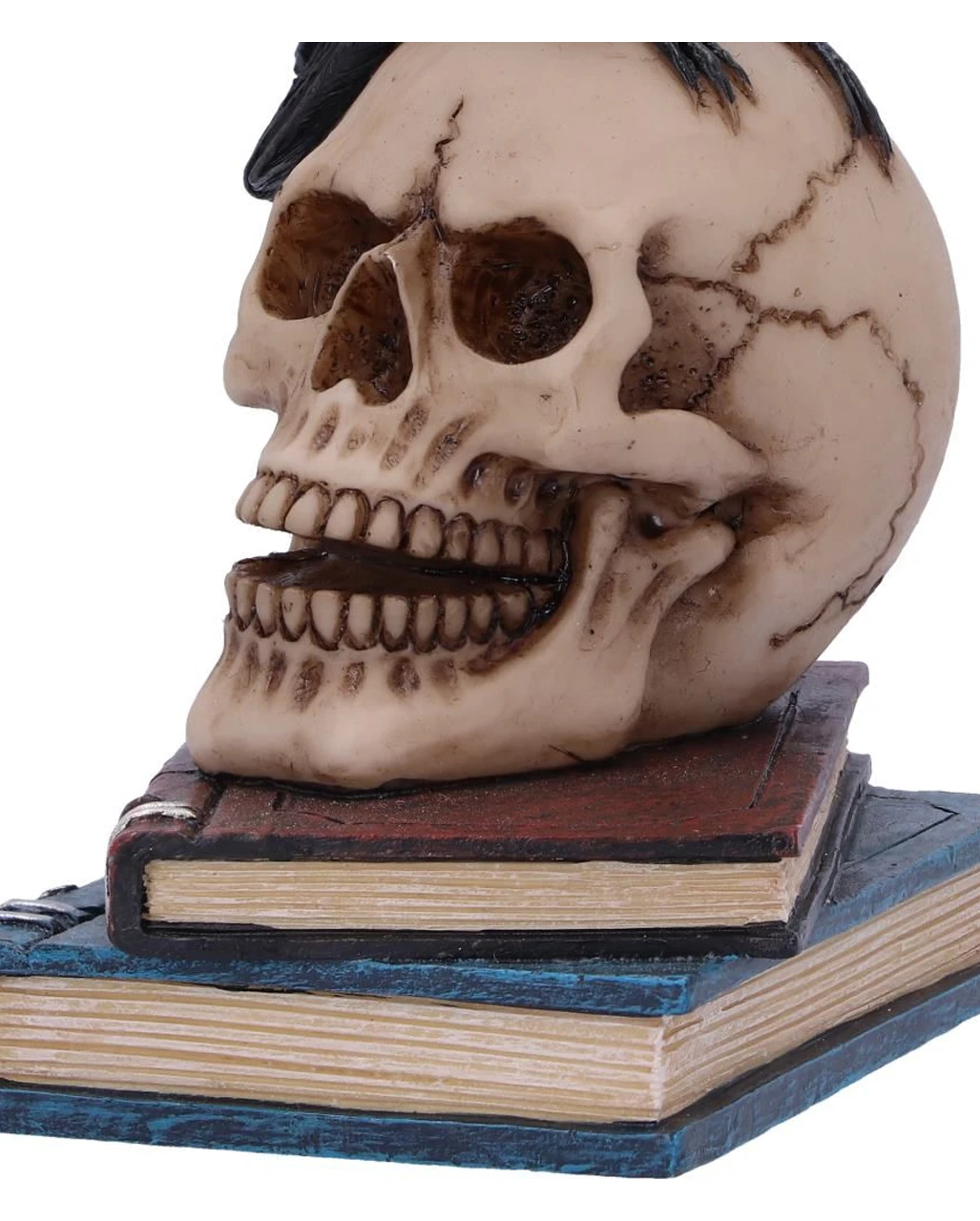 Rabe Auf Totenkopf Gothic Figur 10cm 7 Rabe Auf Totenkopf Gothic Figur 10cm – Bild 5