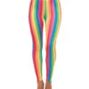 Rainbow Clown Leggings -FaschingFreude Verkäufe regenbogen clown leggings einhorn kostuemzubehoer gay pride kostuemhose rainbow leggings 35801