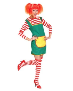 Overknees Rot Weiß 7 Overknees Rot Weiß -FaschingFreude Verkäufe rot weiss gestreifte overknees faschingstruempfe ringelstruempfe red white stripped overknees 17944 03