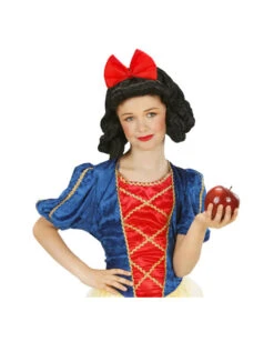 Haarreif Mit Roter Schleife -FaschingFreude Verkäufe rote haarschleife fuer maerchenprinzessin bild2 22966