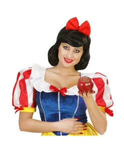 Haarreif Mit Roter Schleife -FaschingFreude Verkäufe rote haarschleife fuer maerchenprinzessin bild3 22966