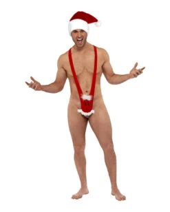 Santa Face Man-Kini