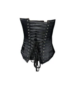 Schwarzes Satin Korsett Mit Haken 5 Schwarzes Satin Korsett Mit Haken -FaschingFreude Verkäufe satin vollbrust korsett mit haken schwarz gothic corsage dracula clothing corset 36883 2
