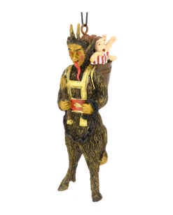 Spooky Krampus Zwillinge Christbaumkugel 10cm