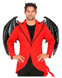 Dämonenflügel Schwarz