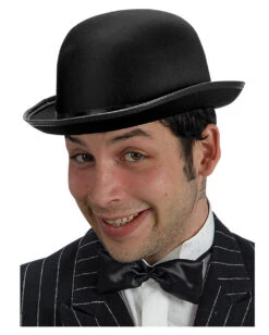 Schwarzer Bowler/ Melone
