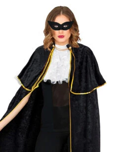 Schwarze Venezianische Augenmaske -FaschingFreude Verkäufe schwarze venezianische augenmaske black venetian mask schwarze papillion maske 15912 02