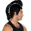 Iro Perücke Mit Zöpfen Schwarz -FaschingFreude Verkäufe schwarze irokesen peruecke mit zoepfen black mohawk wig with pigtails 64992