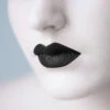 Schwarzer Lippenstift -FaschingFreude Verkäufe schwarzer lippenstift fuer halloween und fasching gothic lippenstift black lipstick gothic make up 10324 01