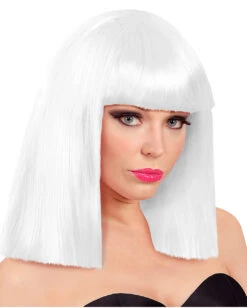 Roxy Showgirl Perücke Weiß