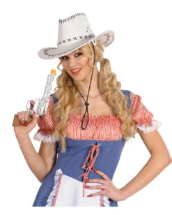 Silberne Western Pistole 9 Silberne Western Pistole -FaschingFreude Verkäufe silberne cowboy pistole sheriff pistole spielzeugwaffe toy gun 54013 04