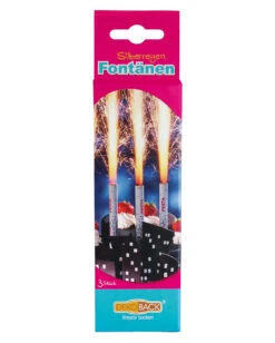 Eisfontäne Silber 3 St.