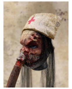 Horror Nurse Maske 8 Horror Nurse Maske -FaschingFreude Verkäufe silent nurse horrormaske halloween und horror masken fuer haunted maze und geisterhaus nurse mask 50631 2