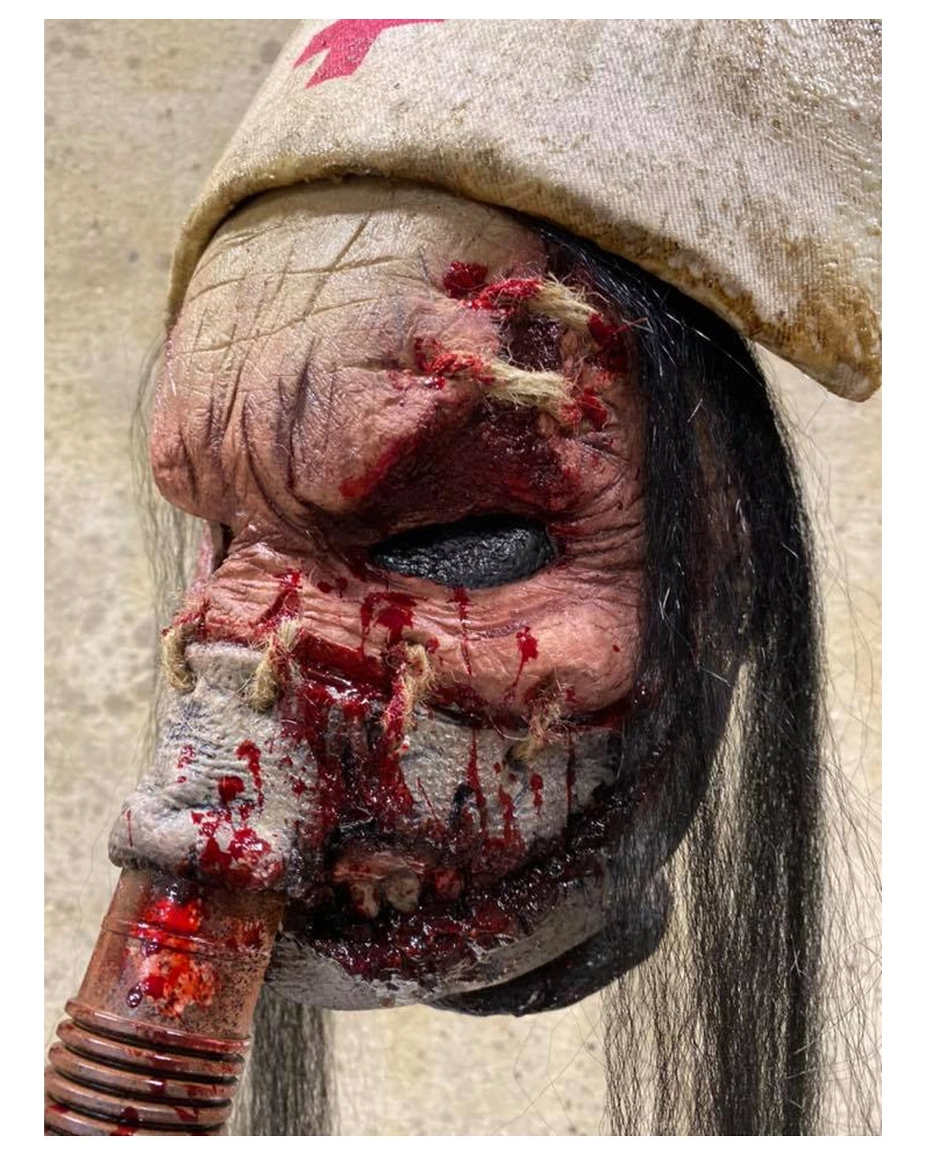 Horror Nurse Maske 7 Horror Nurse Maske – Bild 5