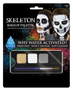 Skelett Aqua Schminkpalette