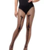Schwarze Skelett Netz Strumpfhose -FaschingFreude Verkäufe skelett netzstrumpfhose schwarz halloween struempfe knochen sexy skelett nylons 35851