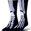 Halloween Skelett Strick Socken