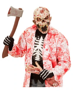 Kostümhandschuhe Mit Skeletthand -FaschingFreude Verkäufe skelett handschuhe halloween kostuemzubehoer 10088 02