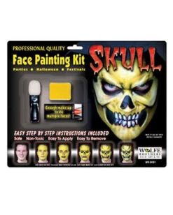 Skull Make Up Komplett Set