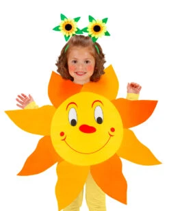 Haarreifen Sonnenblume -FaschingFreude Verkäufe sonnenblumen haarreif kostuemzubehoer sunflower hairband sunflower head bopper 29689 5