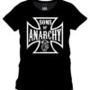 Sons Of Anarchy Sensenmann T-Shirt 1 Sons Of Anarchy Sensenmann T-Shirt -FaschingFreude Verkäufe sons of anarchy reaper cross t shirt schwarzes biker shirt 23429