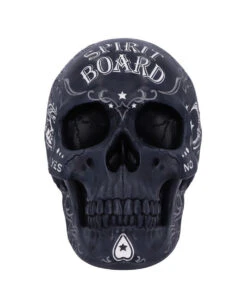 Spirit Board Ouija Totenkopf -FaschingFreude Verkäufe spirit board ouija totenschaedel hexenbrett skull deko spirit board wicca skull decor halloween und gothic deko 50985 2