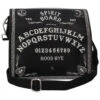 Ouija Board Umhängetasche 25cm -FaschingFreude Verkäufe spirit board schultertasche spirit board embossed shoulder bag ouija board umhaengetasche gothic handtasche 53942
