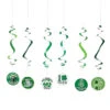 St.Patrick's Day Hängedeko 12-teilig