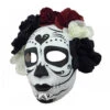 Sugar Skull Maske Mit Blumen -FaschingFreude Verkäufe sugar skull maske mit blueten sugar skull maske mit blumen dia de los muertos maske 50516 03