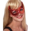 Teufelsmaske Rot -FaschingFreude Verkäufe teufel augenmaske mit pailetten faschingsmaske satansmaske devil mask with sequin 8801352 01