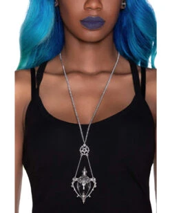 Kuss Des Todes Fläschchen Halskette KILLSTAR -FaschingFreude Verkäufe todeskuss flaeschen halskette killstar kiss of death vial necklace gothic schmuck gothic accessoire 51398 02