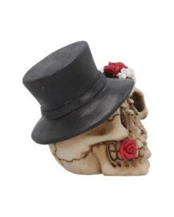 Forever Hochzeitspaar Totenschädel Deko -FaschingFreude Verkäufe together forever hochzeitspaar skull deko halloween und gothic deko bridal skull decor 50988 4