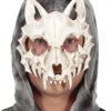 Katzen Totenschädel Halbmaske 1 Katzen Totenschädel Halbmaske -FaschingFreude Verkäufe totenkopf halbmaske katze skull half mask cat halloween skelett katzen maske 53354