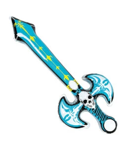 Aufblasbares Totenkopf Schwert