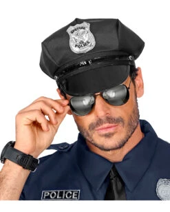 Polizei Spiegelbrille -FaschingFreude Verkäufe verspiegelte polizeibrille verspiegelte pilotenbrille kostuembrille cop glasses 15839 003