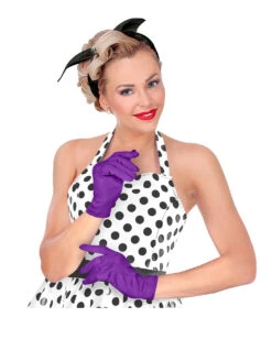 Lila Kostümhandschuhe -FaschingFreude Verkäufe violette kostuemhandschuhe lila handschuhe kostuemaccessoire 38673 03