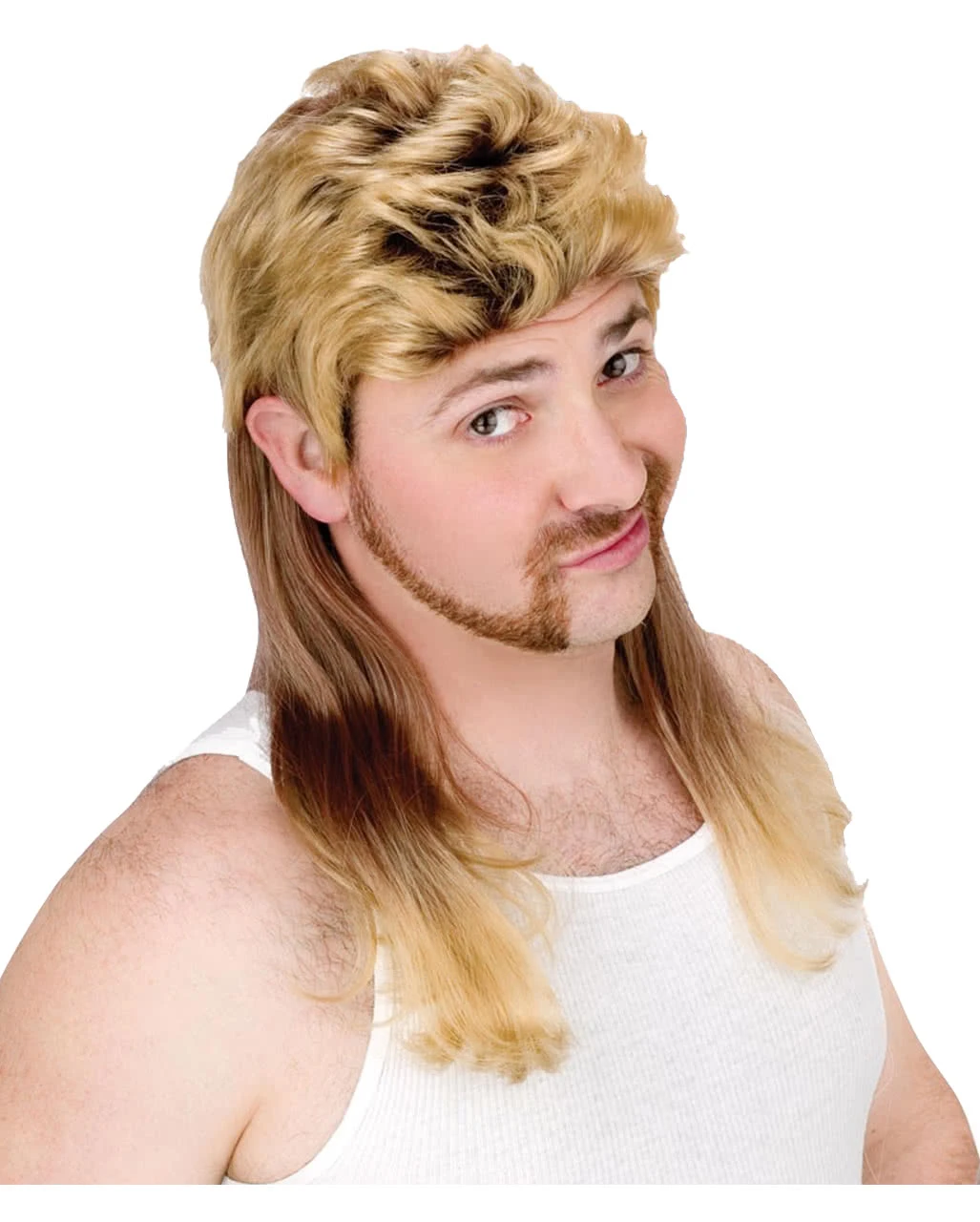 Vokuhila Herren Perücke Blond 3 Vokuhila Herren Perücke Blond