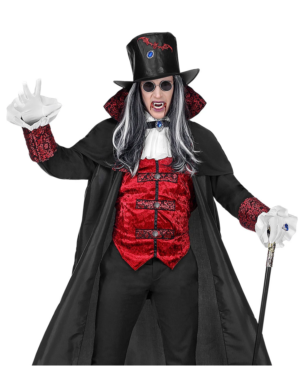 Weiße Kostümhandschuhe Für Erwachsene 4 Weiße Kostümhandschuhe Für Erwachsene – Bild 2